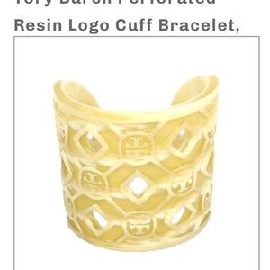 Horn Cream W New Perforated Resin Logo Cuff